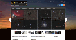 Desktop Screenshot of 10micron.de